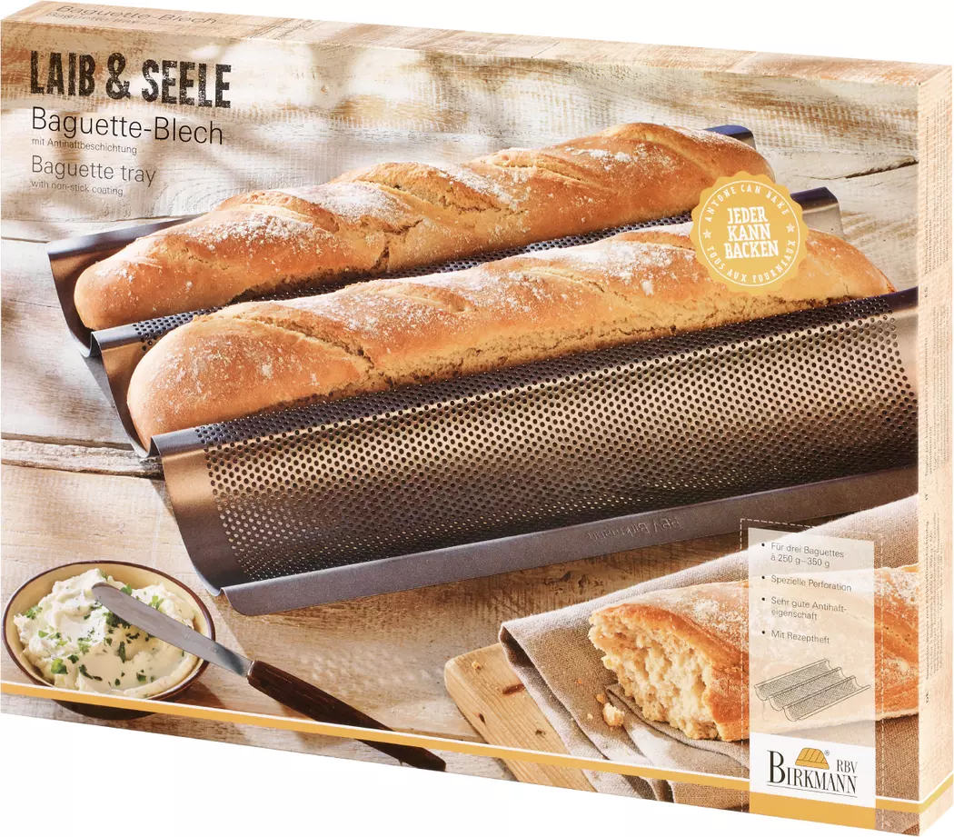 Backblech Baguette