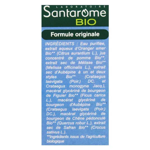 Santarome Bio - Controle do Estresse Bio - Alivia o estresse e acalma - 20 ampolas