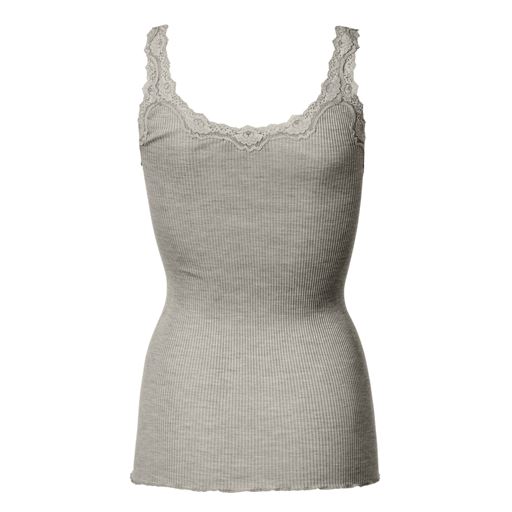 Rosemunde 5357 Silketop, Light Grey Melange, L