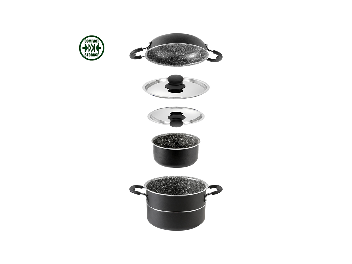 Brunner Pirate 18 cm 6+1 pannenset