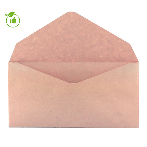 500 enveloppes élections GPV 90 x 140 mm papier recyclé velin 75 g coloris bulle