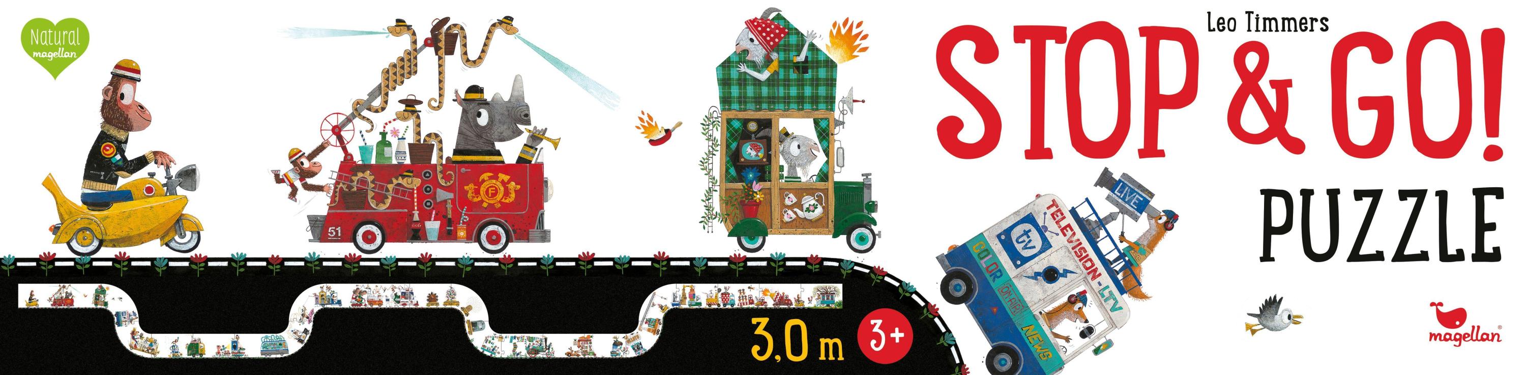 Puzzle STOP & GO! 23-teilig
