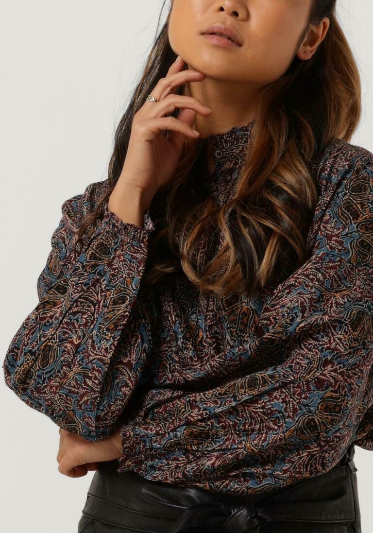 VANESSA BRUNO donkerblauwe vanessa bruno blouse prado blouse