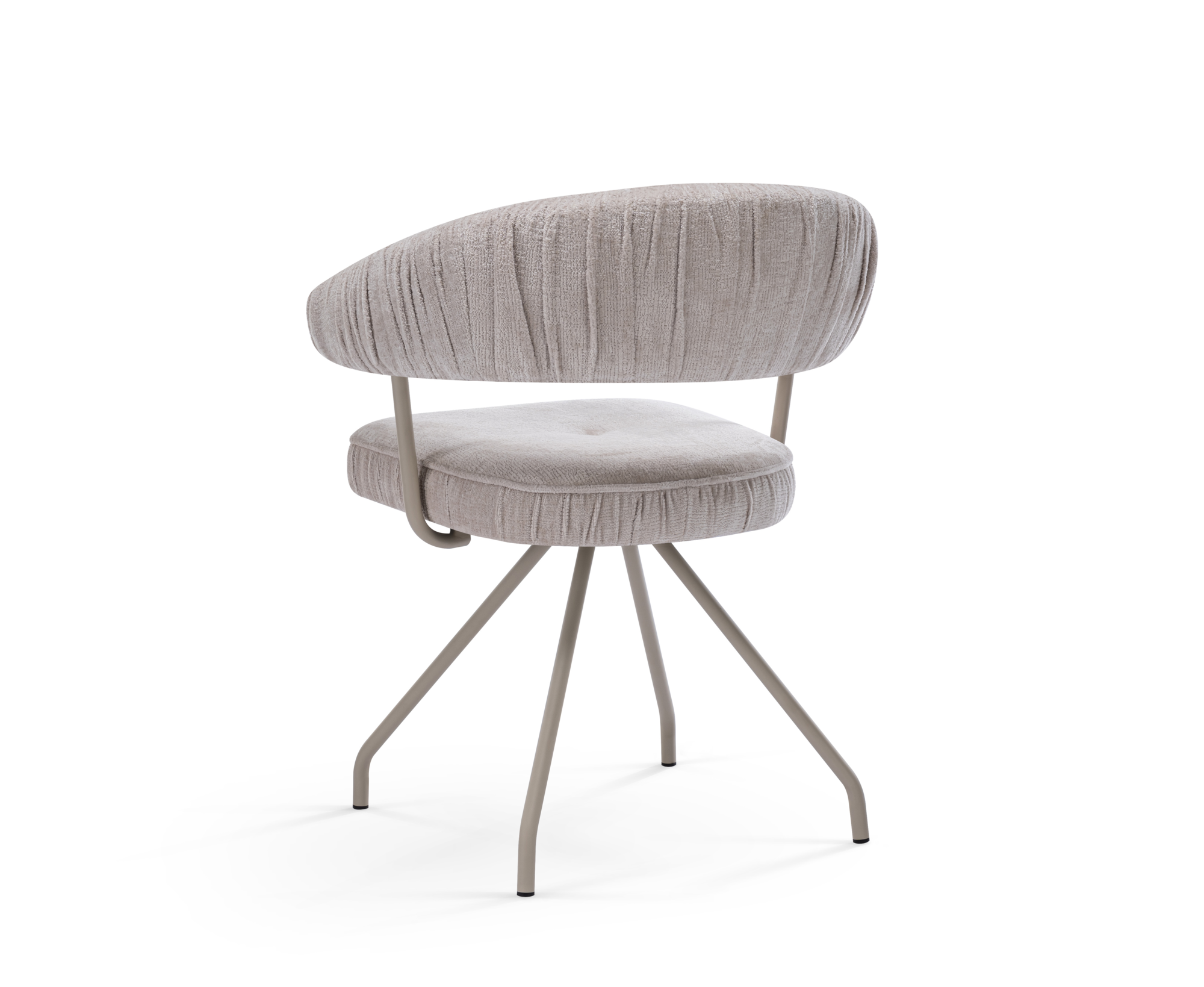 Donut armstoel beige aanbieding