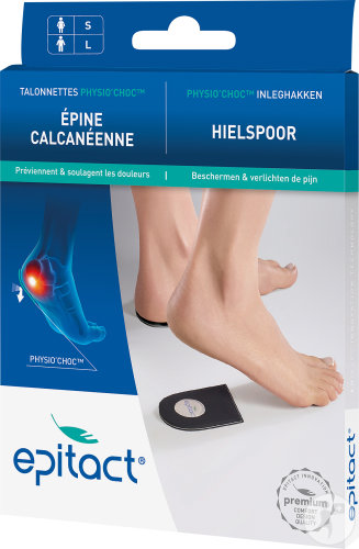 Epitact Épine Calcanéenne Talonnettes Au Physio'Choc Homme 1 Paire (0662)