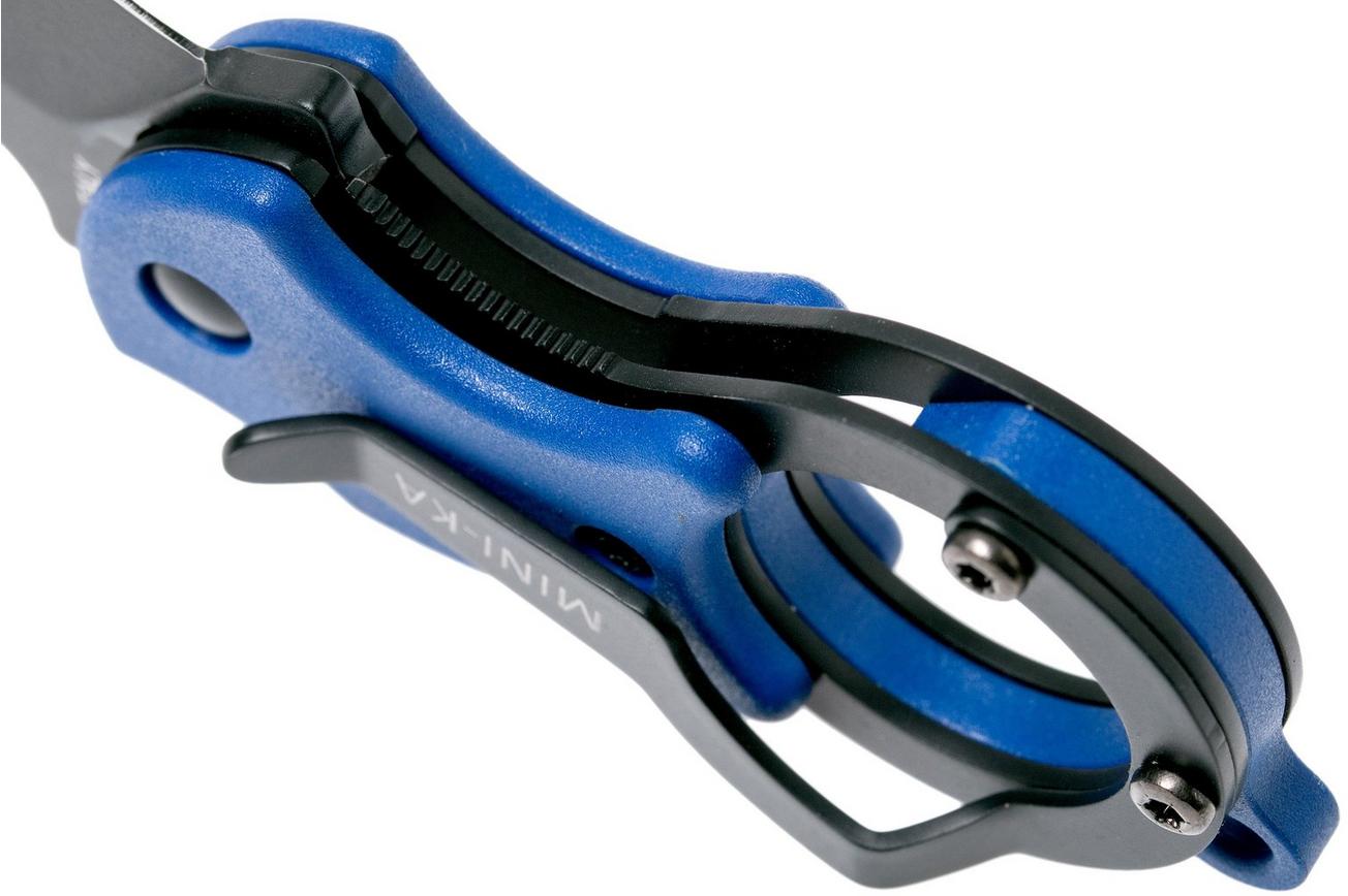 Fox Mini-KA FX-535BLB Blue & Black, karambit sleutelhangermes