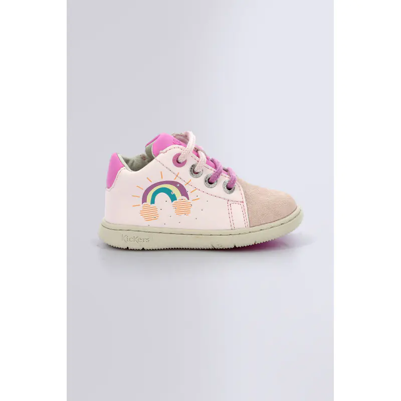 Kickblace Rose rainbow BOTTILLONS Synthétique Fille