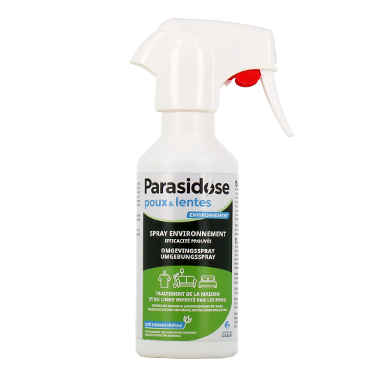 Parasidose Spray environnement anti poux et lentes