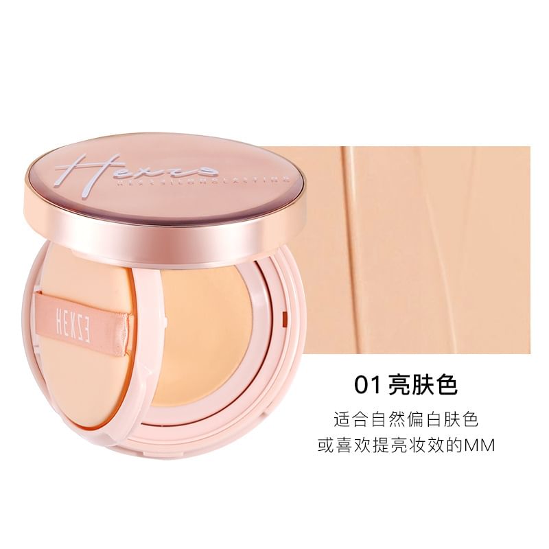 HEXZE - Brighting Long Lasting Cushion Foundation - 2 kleuren
