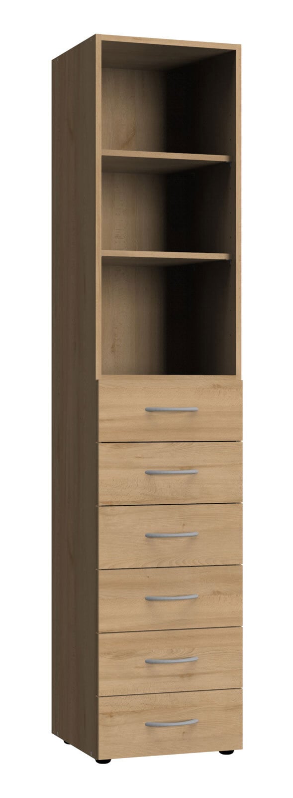 Mehrzweckschrank Multiraumkonzept 40x185x40 cm Edelbuche