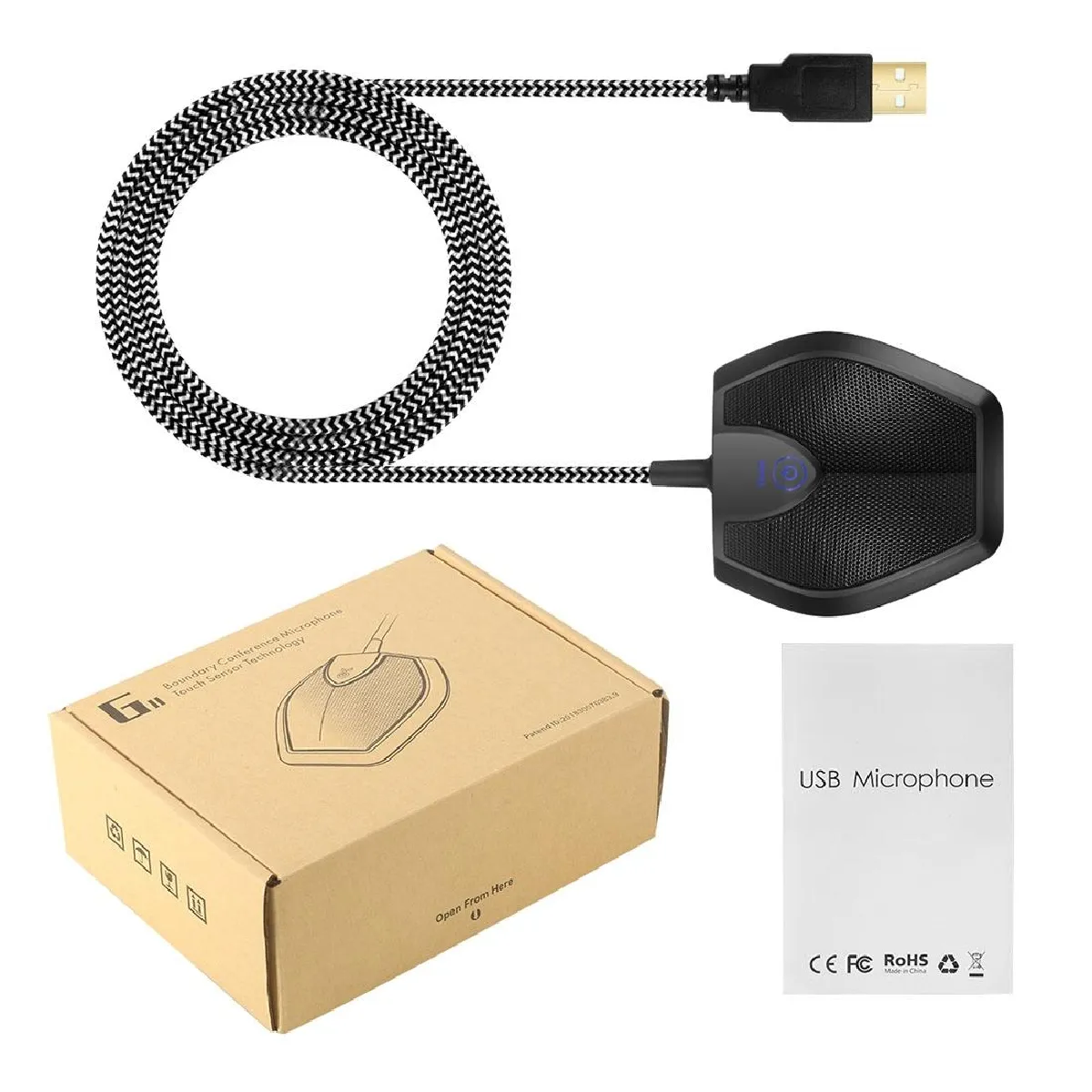 Yonis Microphone USB Omnidirectionnel
