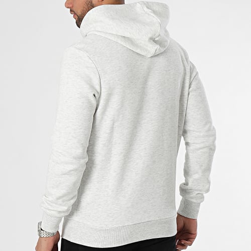 Sweat Capuche Loyd Blanc Chiné