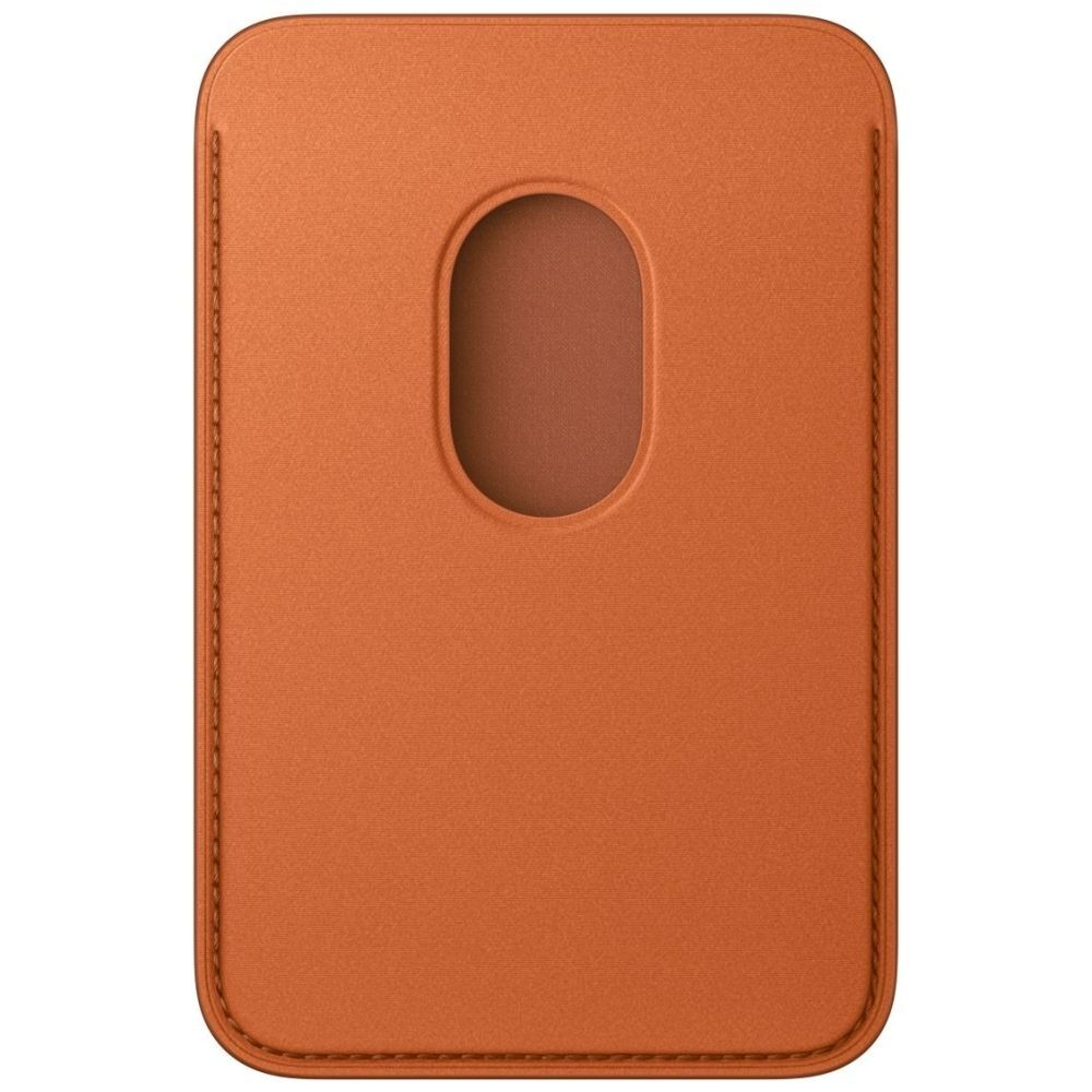 Magnetische MagSafe FineWoven Feingewebe Wallet Kreditkarten Halterung (MGH64ZM/A) - Fuchsrot