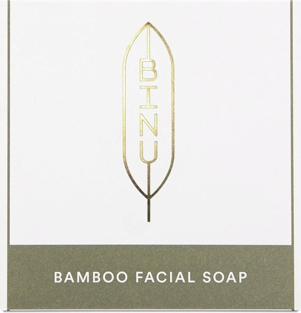 BINU  Bamboo Facial Soap, 100 g