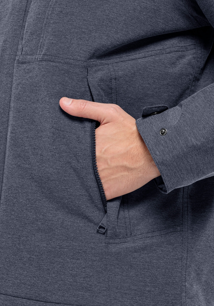 Jack Wolfskin Winterjacke »SNOWY PARK JKT M« mit Kapuze