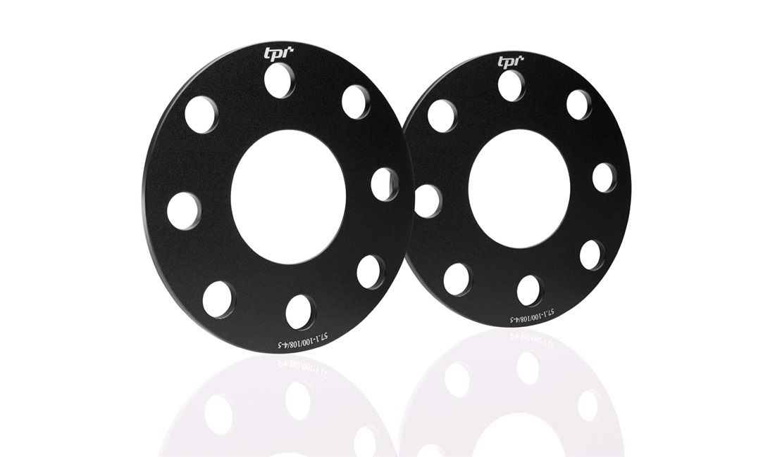 Wheel spacersæt 2x5mm 4x100/108 Ø57,1