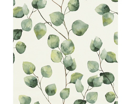 Vliesbehang 37044-1 Groen blad rankgroen