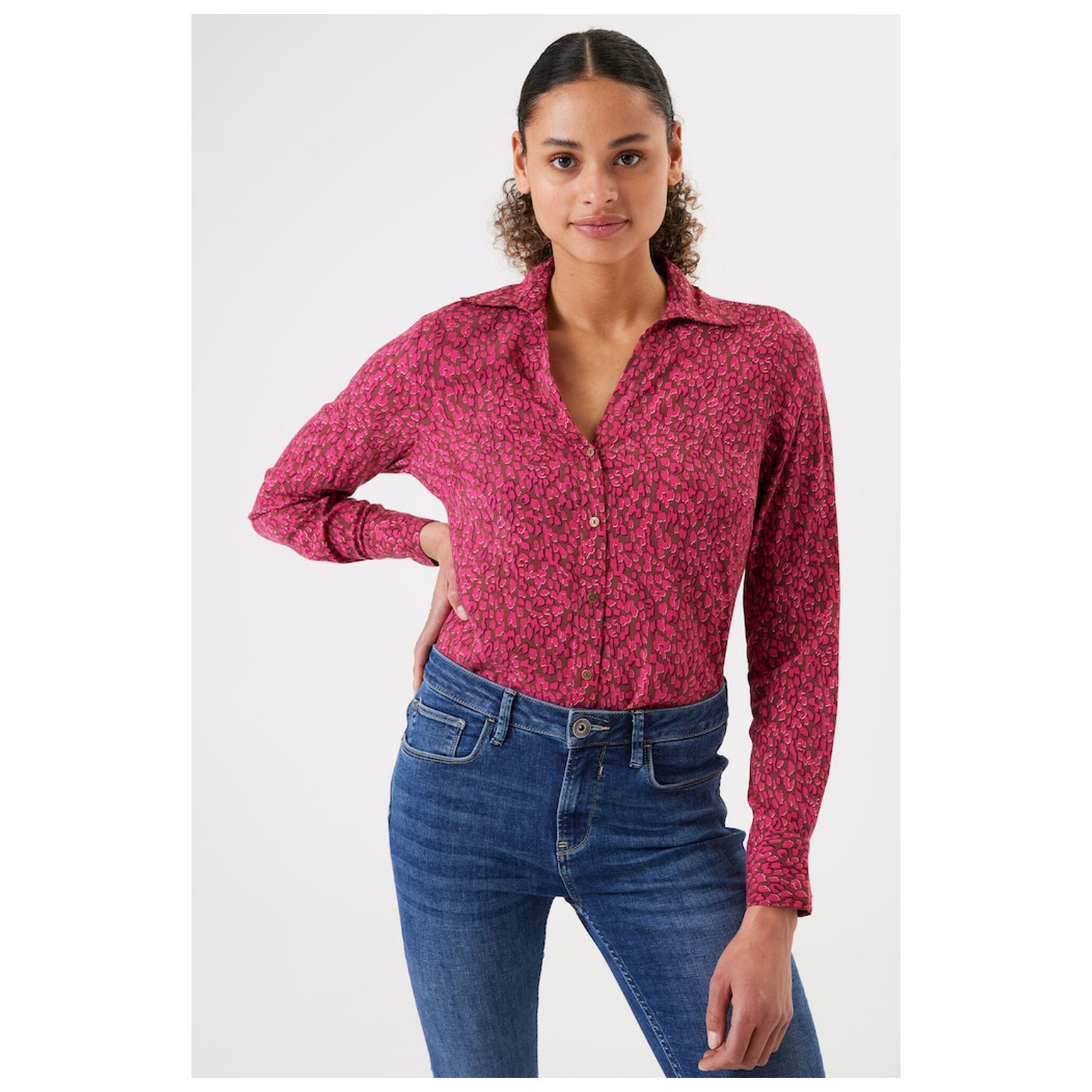 Garcia L30230_ladies shirts ls
