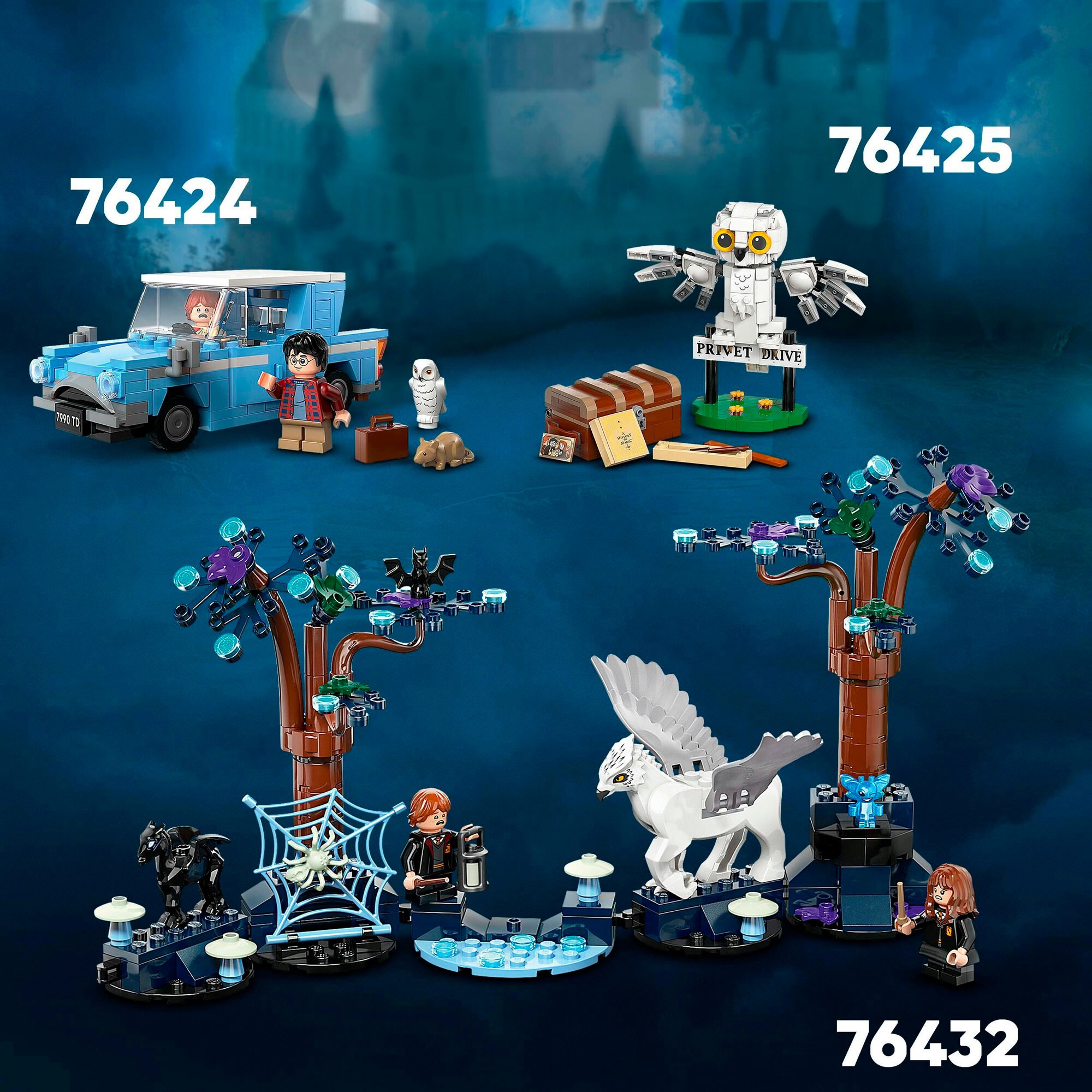 LEGO Konstruktionsspielzeug Harry Potter Hedwig im Ligusterweg