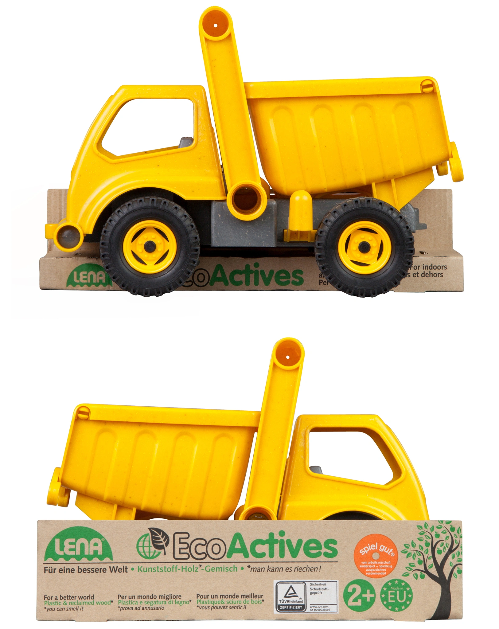 EcoActives Kipper in gelb/schwarz
