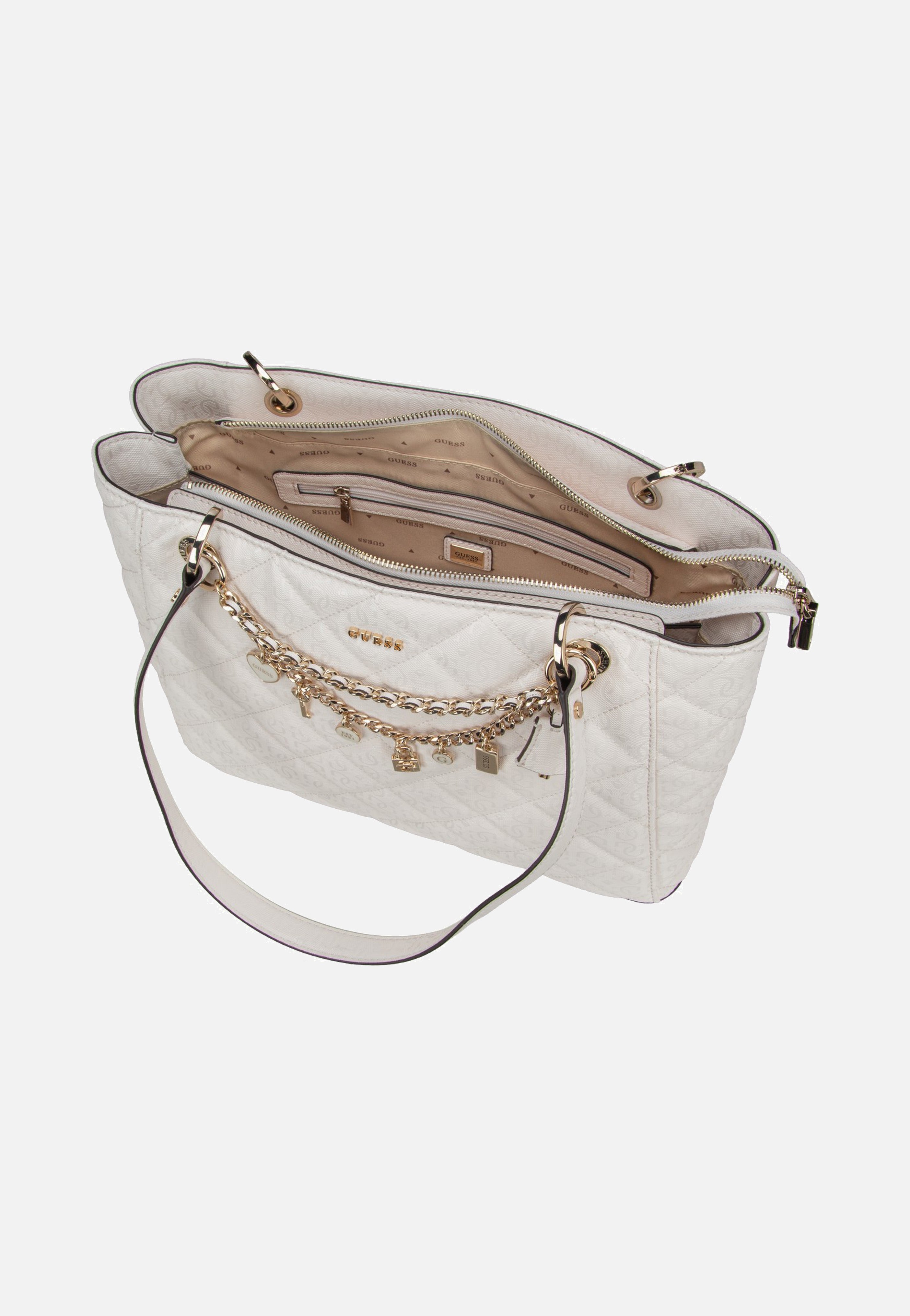 Libby Noel Tote 12250 Off White - Tote Bag