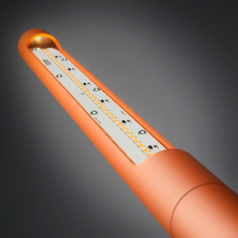 Foscarini Tuareg vloerlamp LED zwart verchroomd