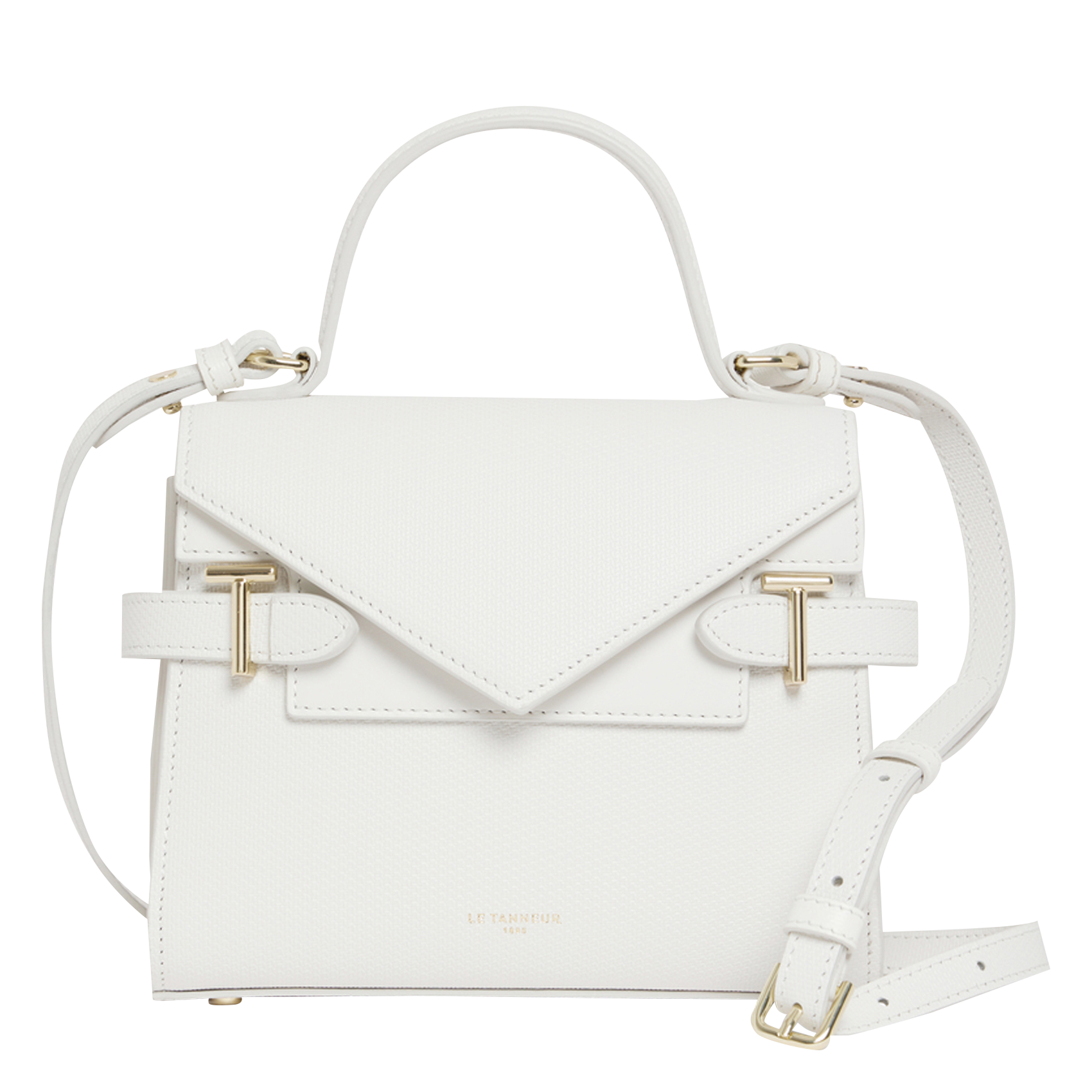 EMILIE - Sac à main en cuir | Beige