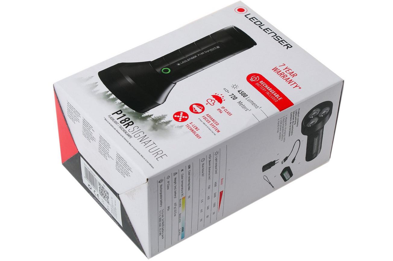 Ledlenser P18R Signature oplaadbare zaklamp