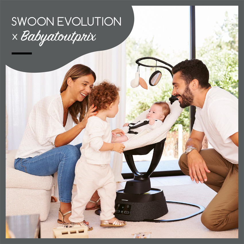Balancelle Swoon Evolution X Babyatoutprix - Curl White