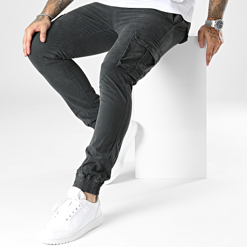 Pantalon Cargo Gris