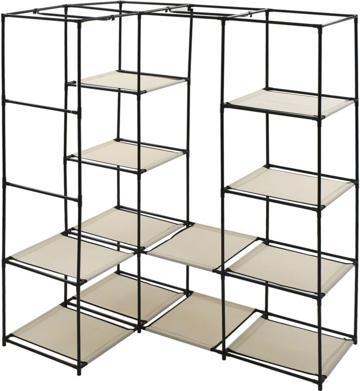 vidaXL-Hoekkledingkast-130x87x169-cm-crème