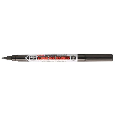 UNI SUPER INK - Marqueur permanent - pointe fine - noir