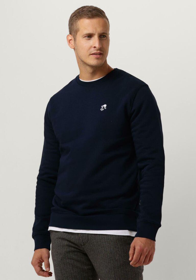 STR\u00D8M Clothing blauwe str&oslash;m clothing trui sweater