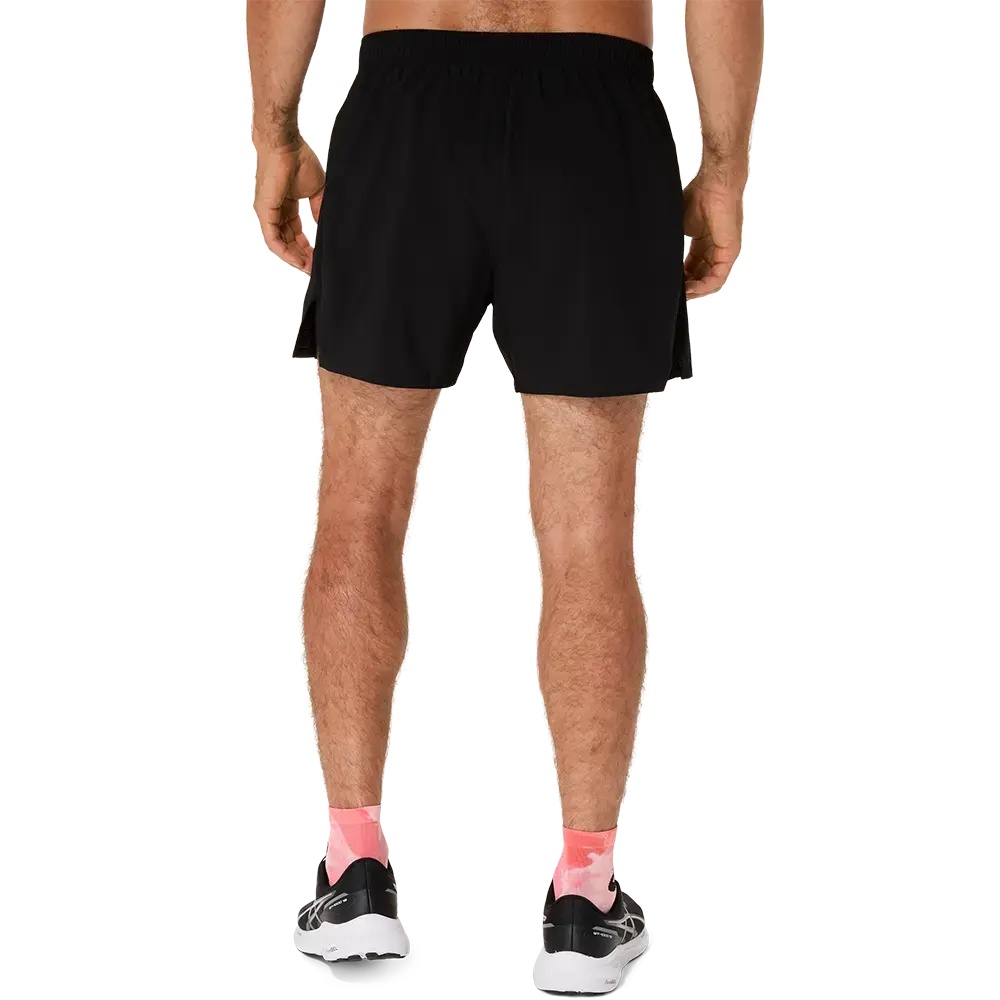 ASICS Core 5IN Hardloopbroek Kort Zwart Heren