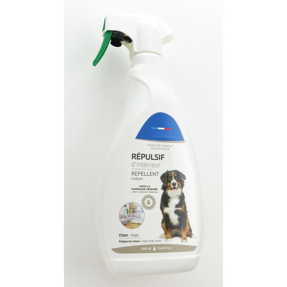 Répulsif d'intérieur en spray, 650 ml, chien