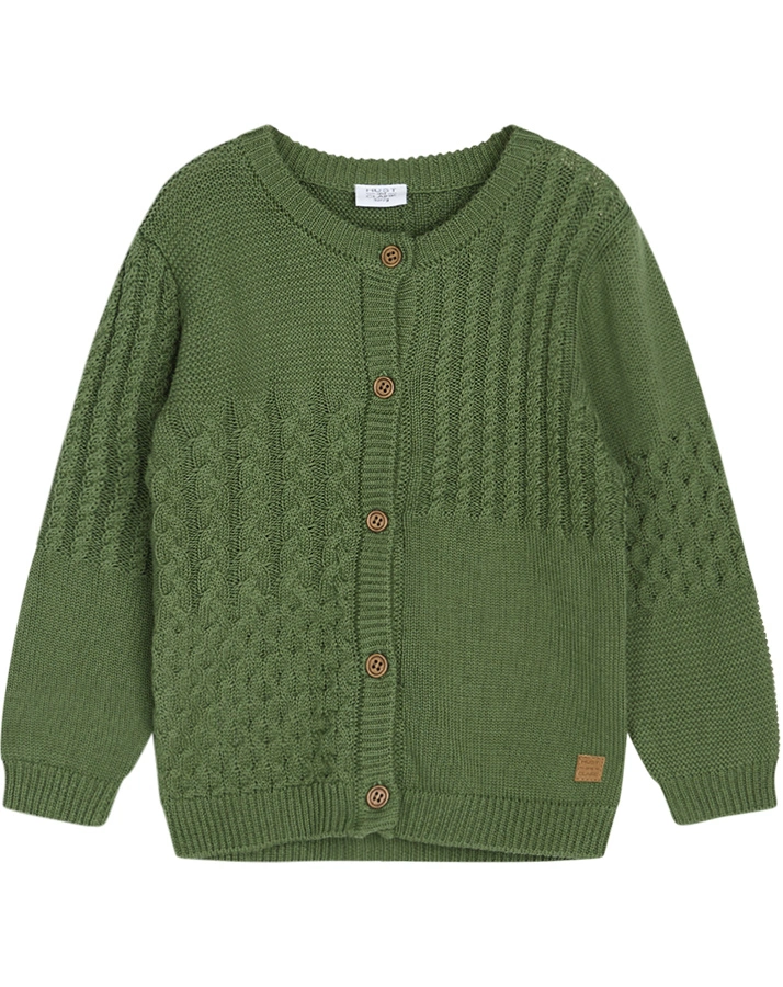 Strickjacke CHARLI  in elm green