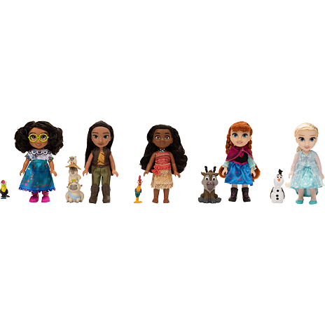 Disney Princess gavesæt - 5 heltinder og venner