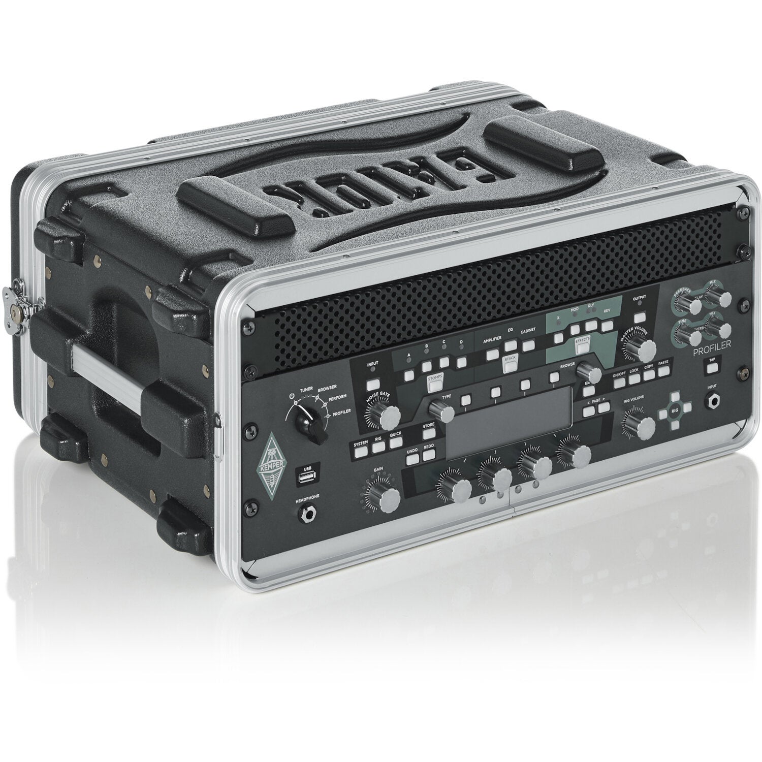 Gator Cases GR-4S 4U audiorack, 31 cm diep