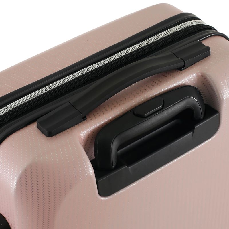 Valise cabine rigide 378 Extensible 55 cm Rose saumon