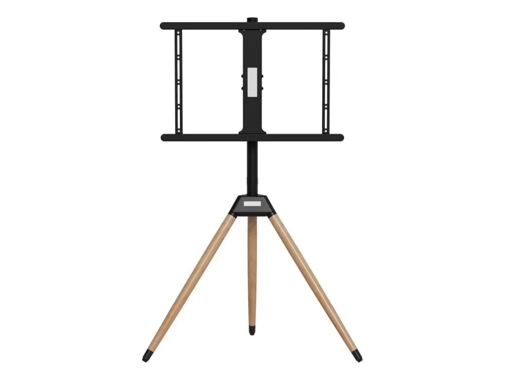 Gembird TVS-75ST-01, 200 x 200 mm, 600 x 400 mm, -5 - 3°, -20 - 180°, Bøgetræ, Plast, Stål, Sort, Træ