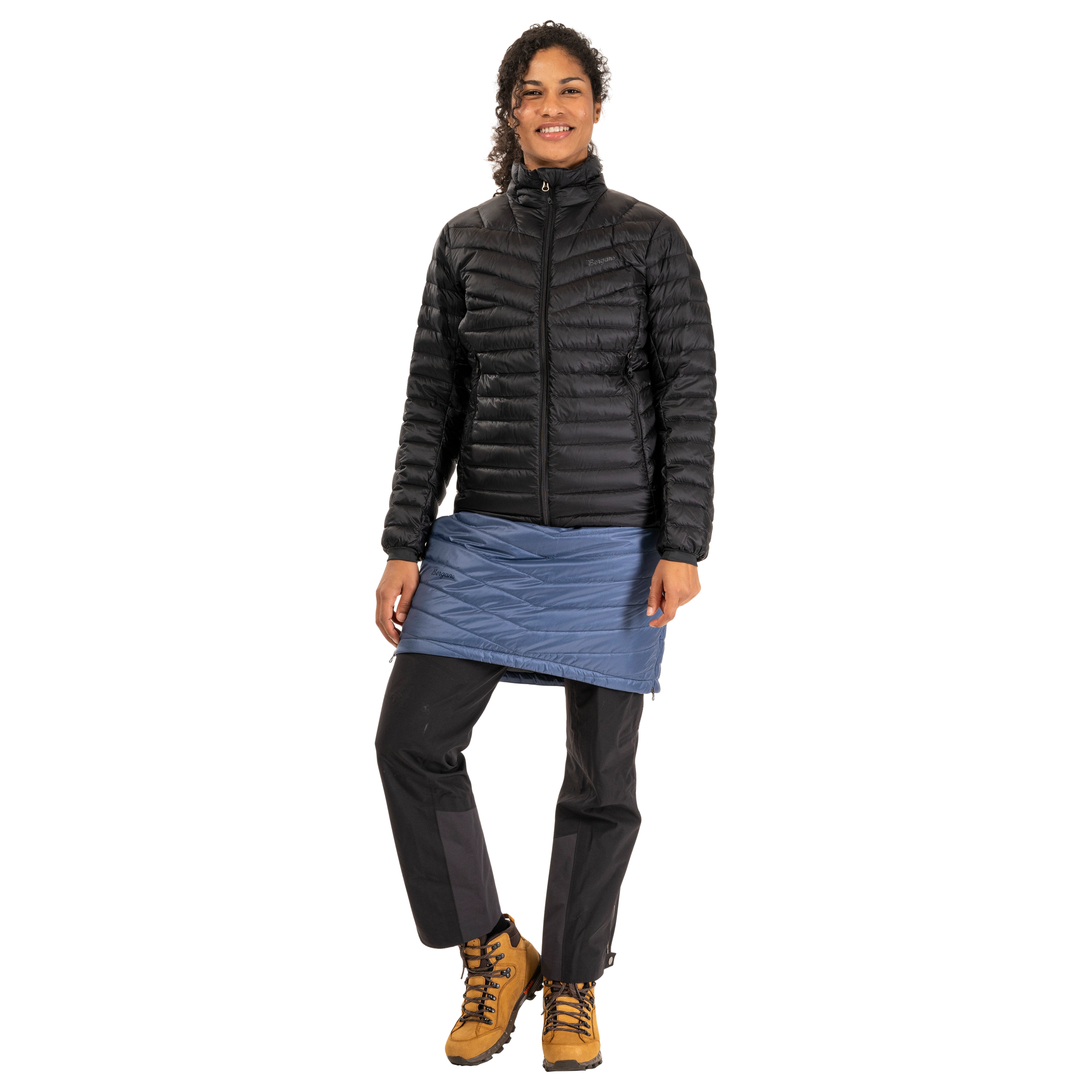 Røros Insulated Overskirt Granite Blue