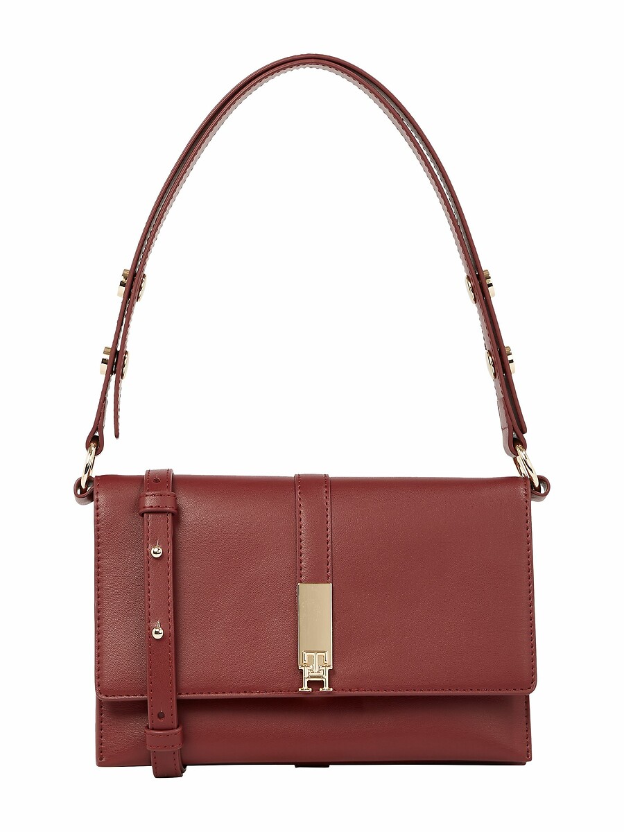 TOMMY HILFIGER<br>Bolsa de ombro com tachas TH HERITAGE
