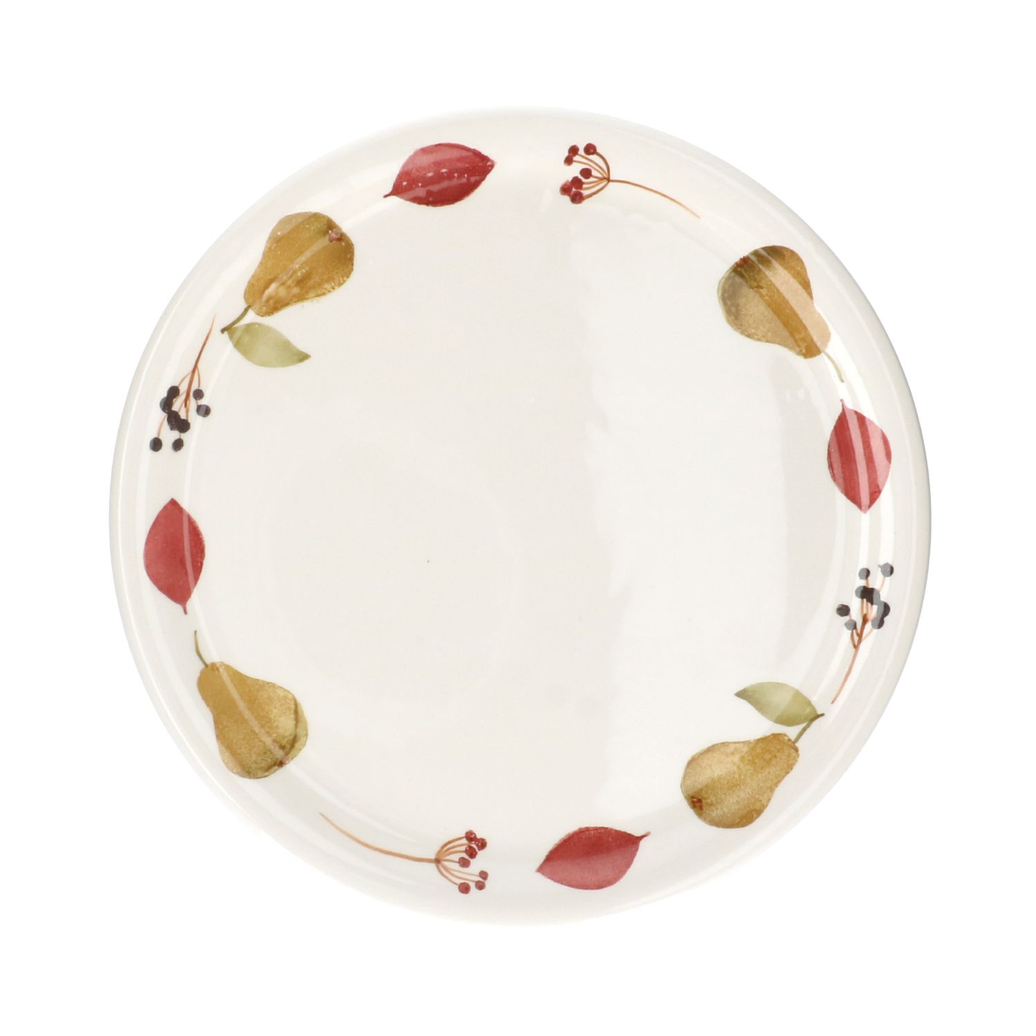 Taartplateau, steengoed, peren, Ø29 cm