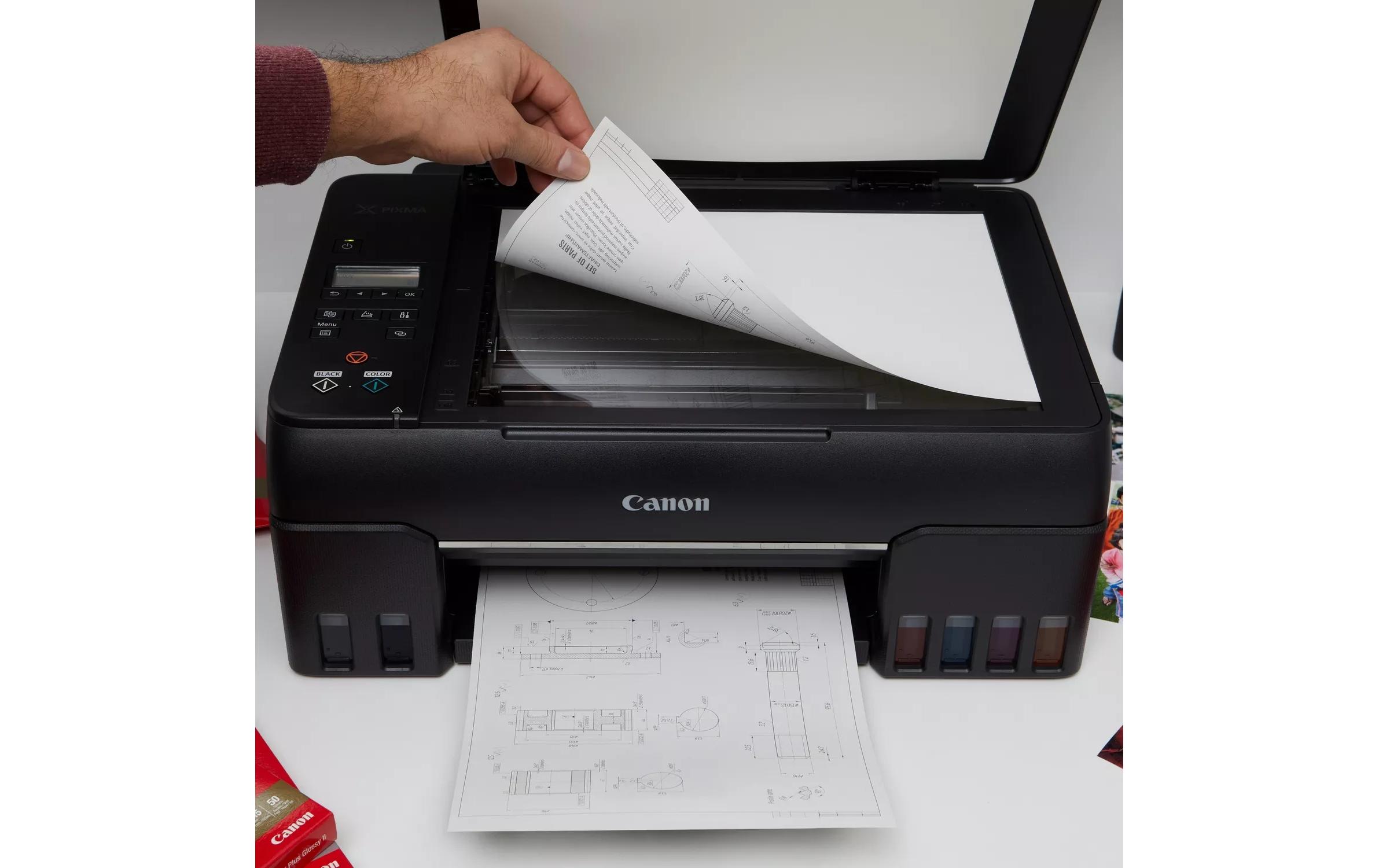 Multifunktionsdrucker PIXMA G650<br>Multifunktions-Fotodrucker mit nachfüllbaren Tintenbehältern