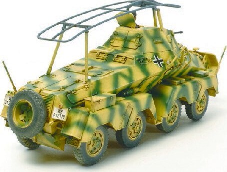 Tamiya - Sd.Kfz. 232 Model Tank Byggesæt - 1/48 - 32574