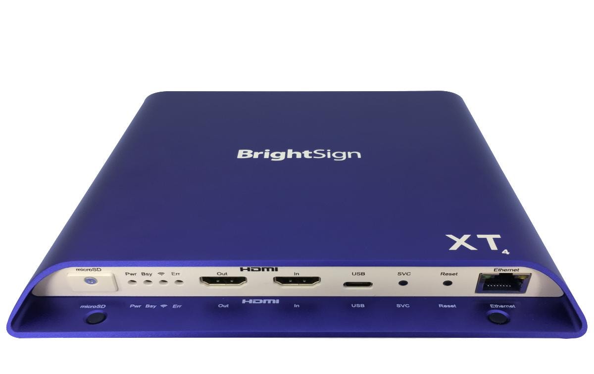 Digital Signage Player XT1144 Expanded I/O Player<br>4K Digital Signage Player