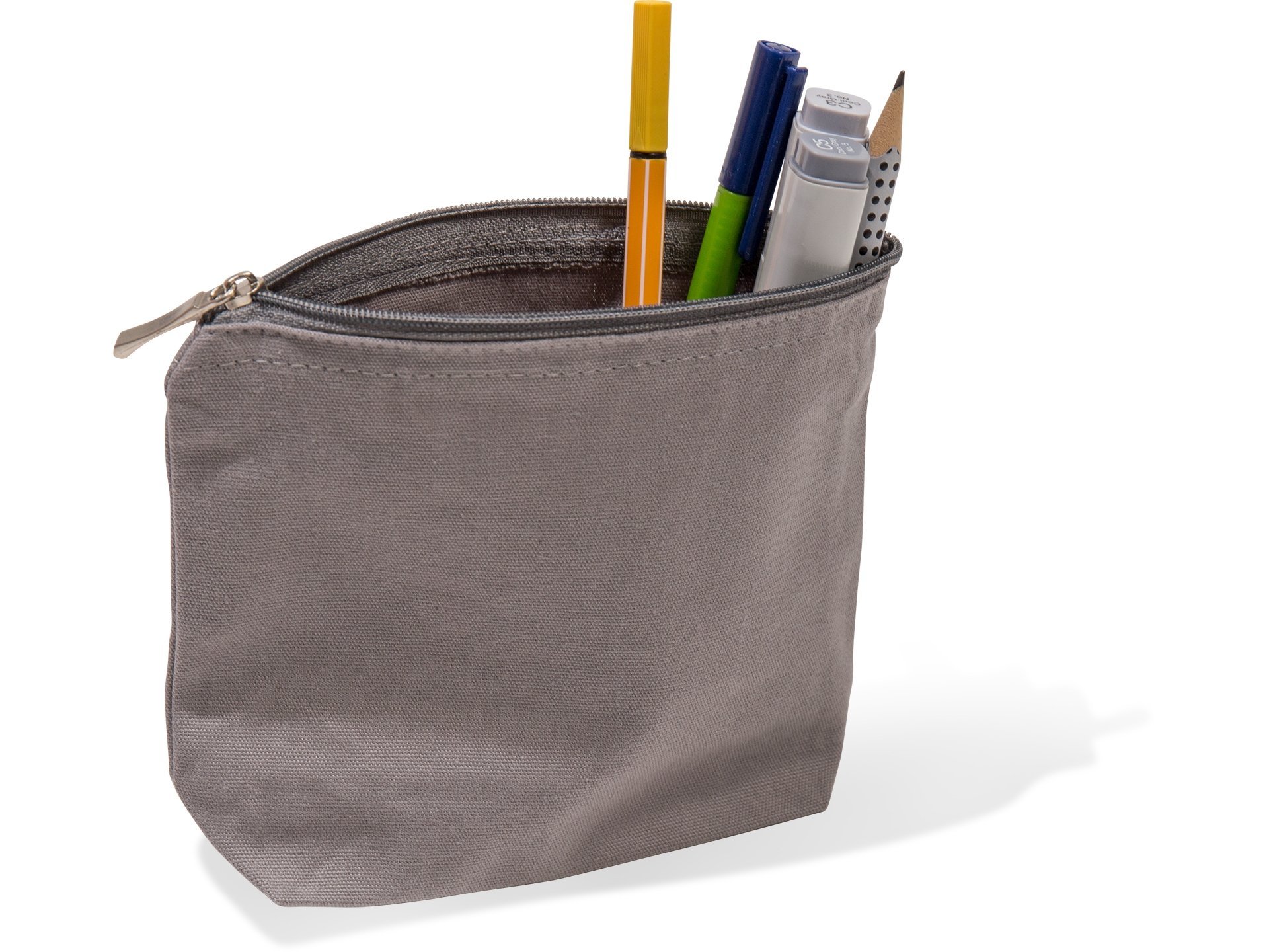 Stoff-Etui mit Reißverschluss, Baumwolle