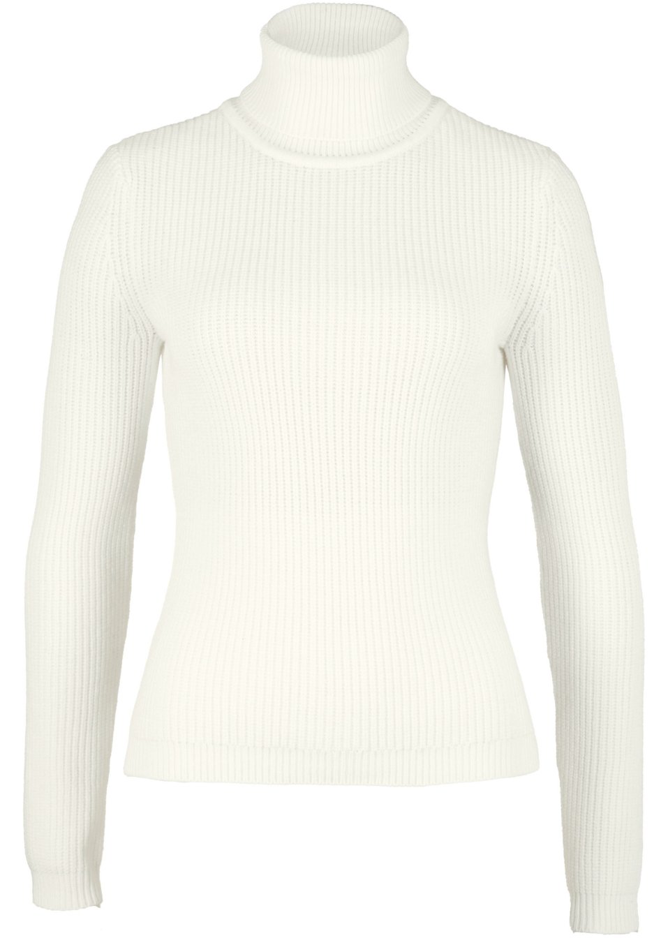 Pull col roulé, coupe étroite