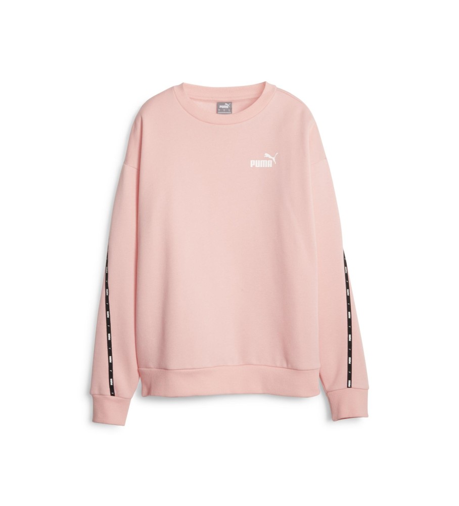 Puma Sudadera Essential Tape rosa