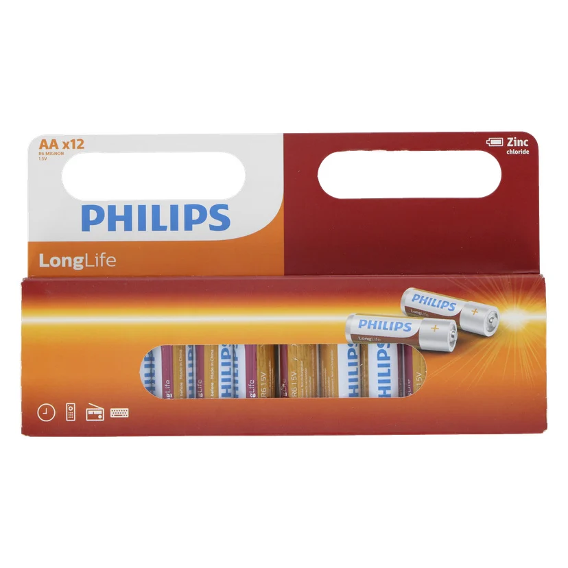 Batterier 12-pk AA